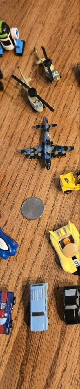 Lot Of 57 Micro Machines Military Airplanes  Trucks Cars Farm Boats